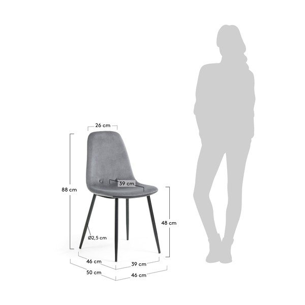 Siv stol Kave Home Lissy-image-4