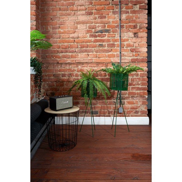 Komplet 2 temno zelenih kovinskih stojal za lonce PT LIVING Hexagon-image-1