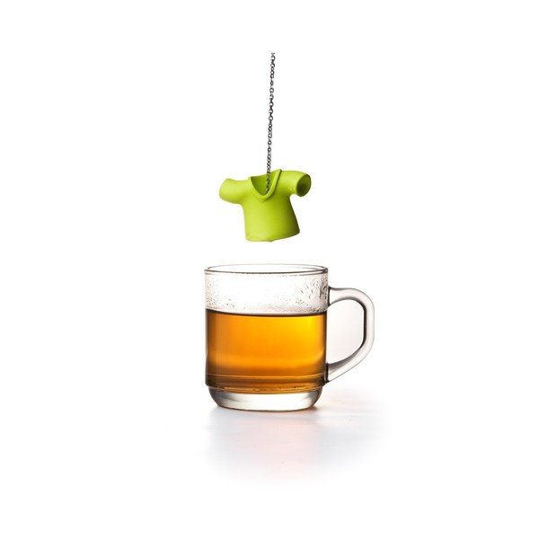 Qualy Tea Shirt zeleni čaj cedilo