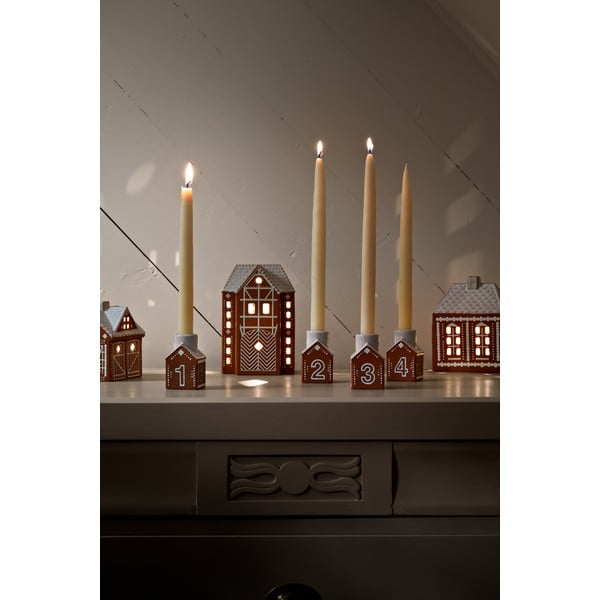 Keramičen adventni svečnik Gingerbread – Kähler Design-image-2
