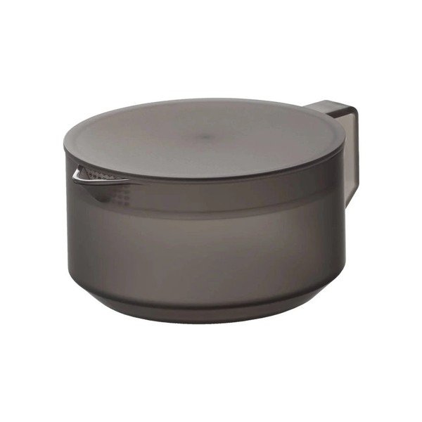 Črn plastičen čajnik s cedilom 600 ml Tower – YAMAZAKI