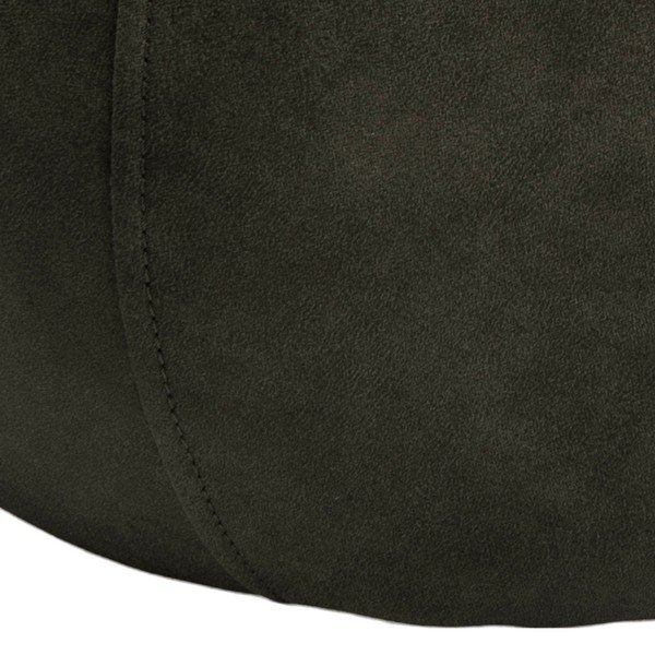 Olivno zelen tabure v imitaciji usnja Actona Mie, 60 x 60 cm-image-4