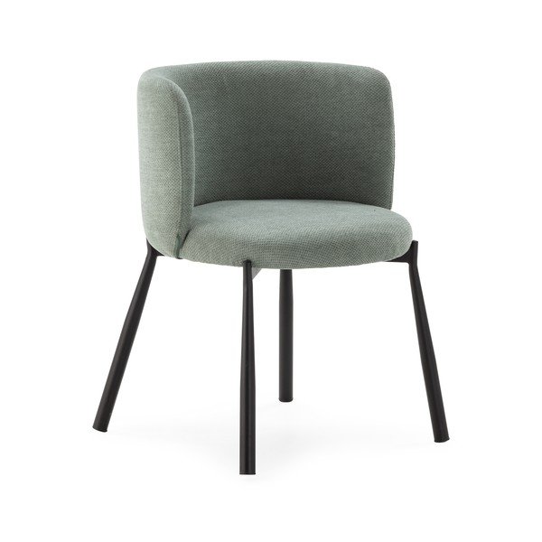 Mentolno zeleni oblazinjeni jedilni stoli v kompletu 2 ks Ginny – MOME