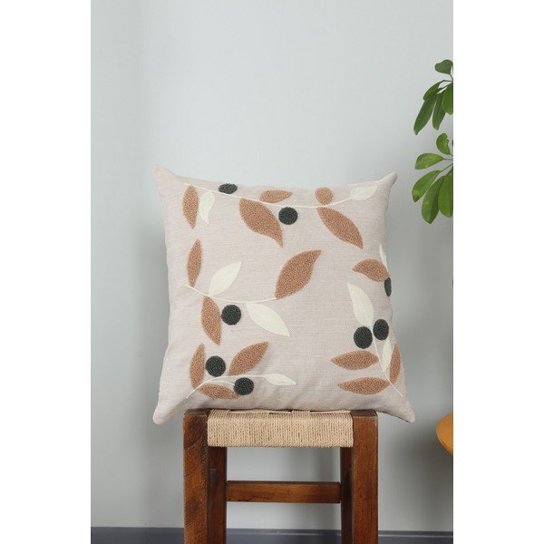Lanena okrasna blazina 43x43 cm Sonbahar – Mioli Decor-image-1