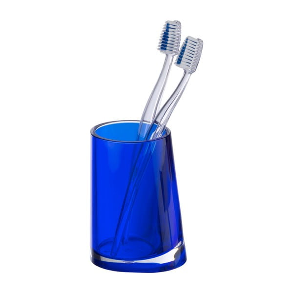 Modra skodelica za zobne ščetke Wenko Paradise Blue