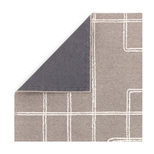 Svetlo siva ročno tkana volnena preproga 200x300 cm Ada – Asiatic Carpets-image-2