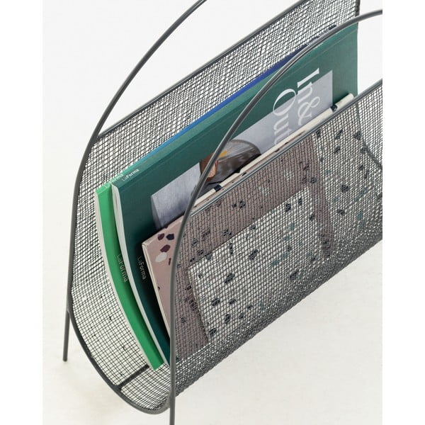 Kovinsko stojalo za časopise Aviva – Kave Home-image-3