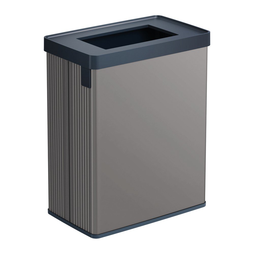 Siv koš za smeti za ločevanje odpadkov iz reciklirane plastike 54 l Verto Recycle