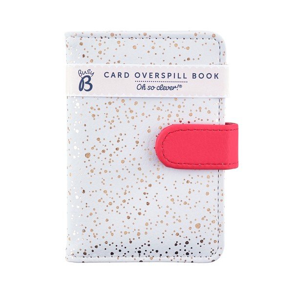 Beli nosilec za vizitke Busy B Gin