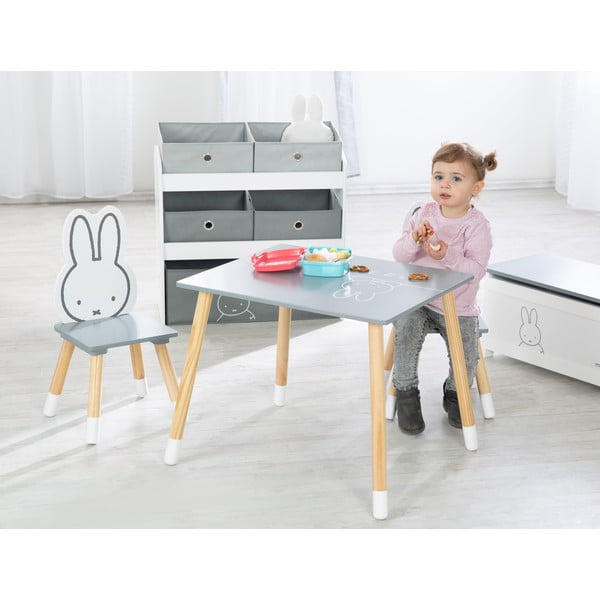Komplet pohištva za otroke 3 ks Miffy – Roba-image-2