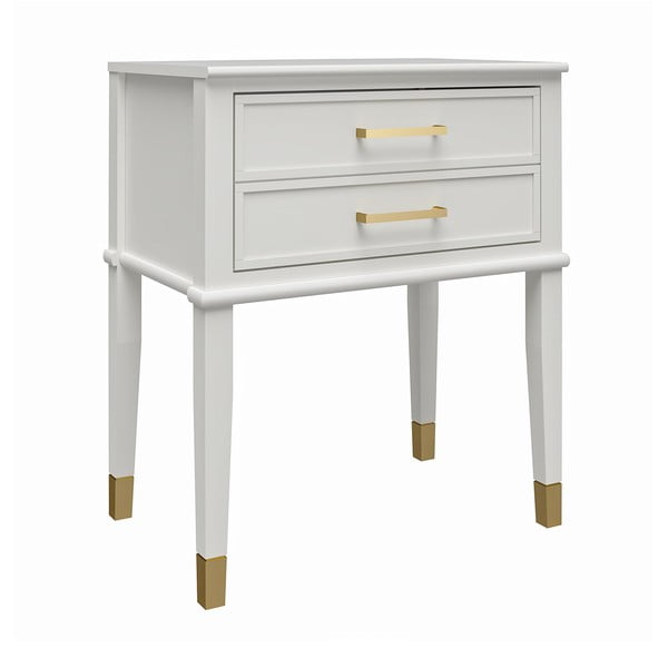 Bela nočna omarica Westerleigh – CosmoLiving by Cosmopolitan