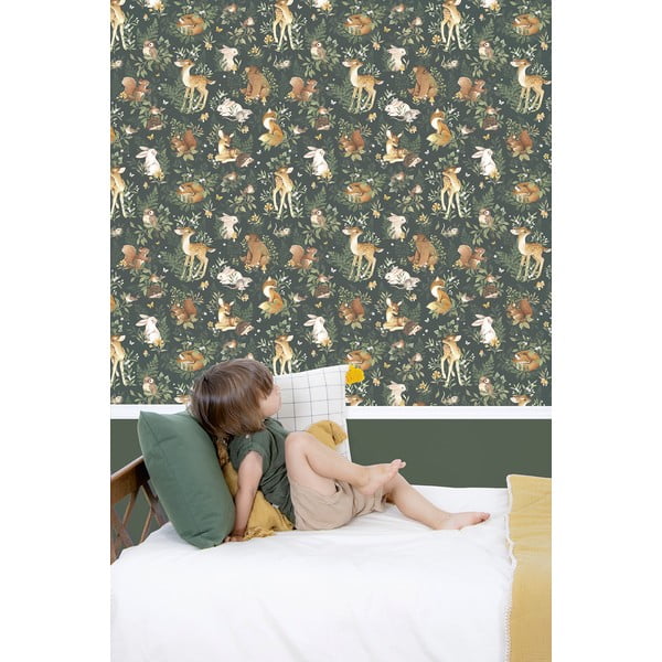 Otroška tapeta 10 m x 50 cm Forest Friends – Lilipinso-image-1