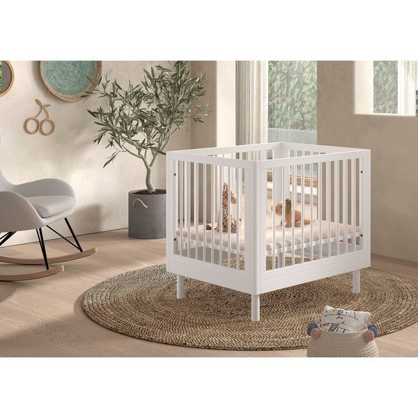 Bela stajica iz masivne bukve 95x75 cm Forrest – Vipack-image-1