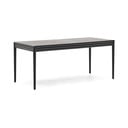 Raztegljiva jedilna miza z dodatno ploščo v hrastovem dekorju 90x160 cm Lenon – Kave Home