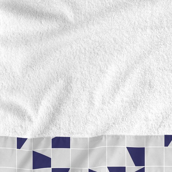 Komplet 2 bombažnih brisač Blanc Structure-image-1