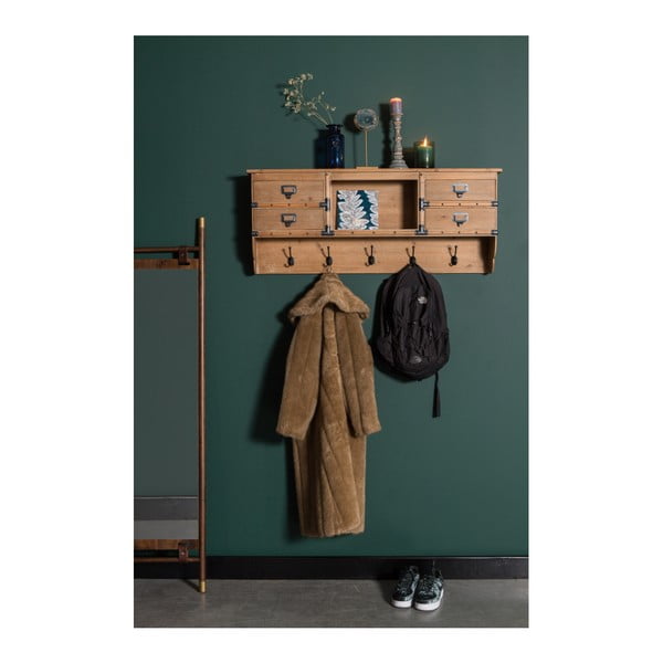 Ogledalo z medeninastim okvirjem Dutchbone Riva-image-1