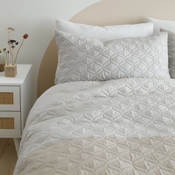 Bež posteljnina 135x200 cm Ombre Geo - Catherine Lansfield-image-2