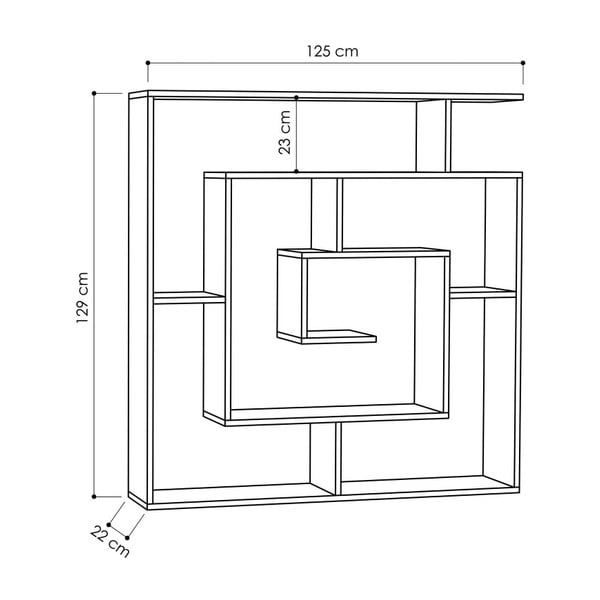 Knjižnica Maze Anthracite-image-2