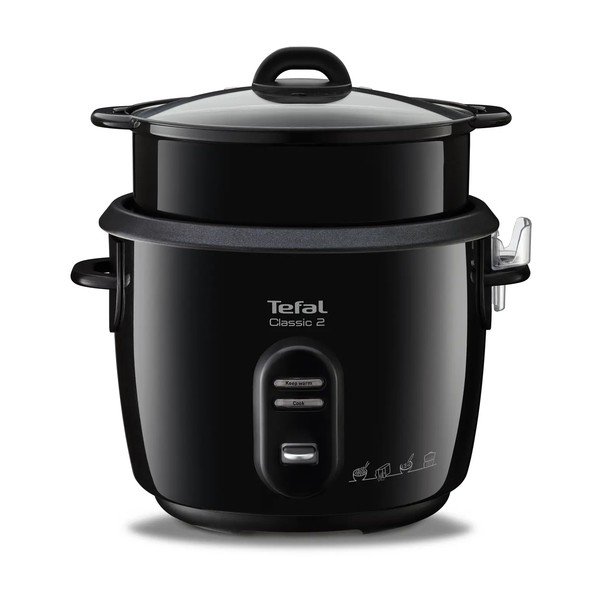 Črn kuhalnik riža RK103811 – Tefal