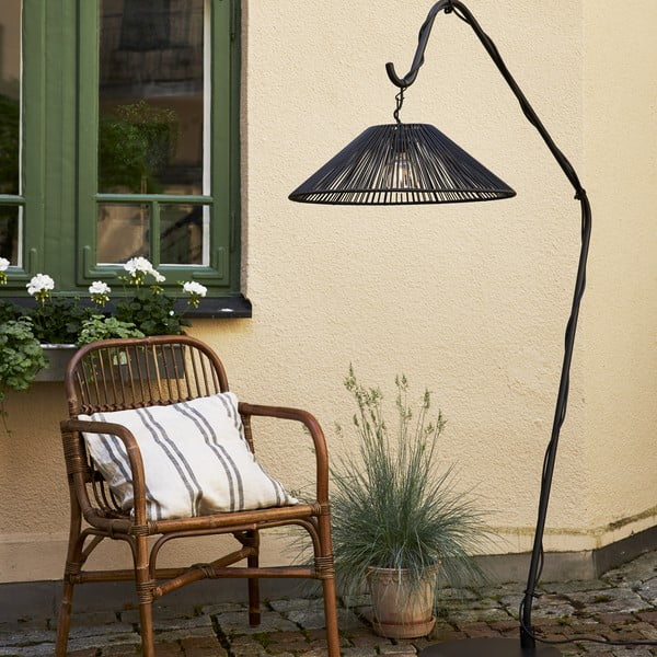 Črno senčilo ø 58 cm Vide – Star Trading-image-1