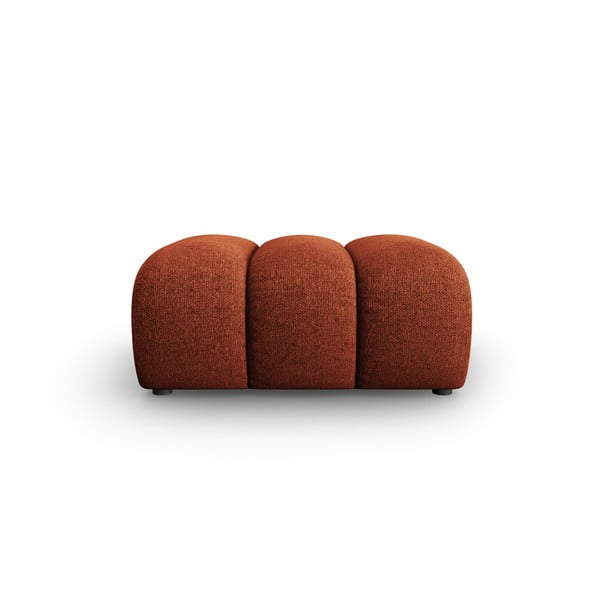 Opečnato oranžen otoman Lupine – Micadoni Home