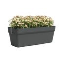 Viseče samozalivalno cvetlično korito iz reciklirane plastike 50 cm Capri – Artevasi