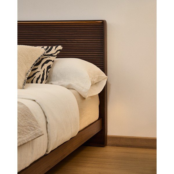 Rjavo vzglavje 192x91 cm Norlen – Kave Home-image-3