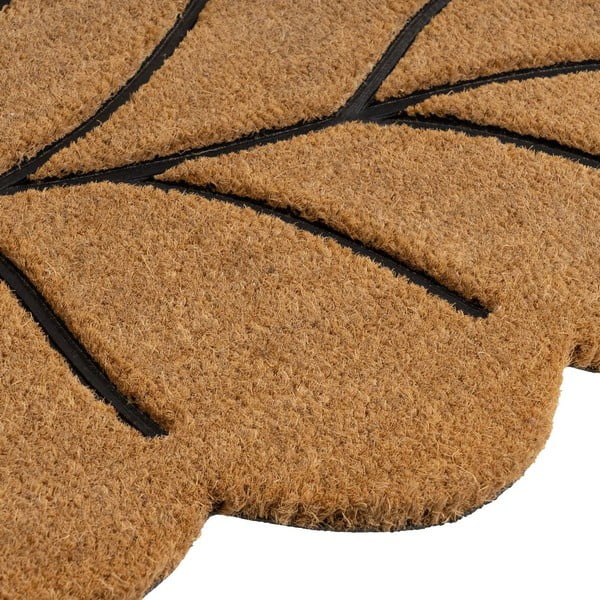 Predpražnik iz kokosovih vlaken 45x75 cm Leaf – Casa Selección-image-2