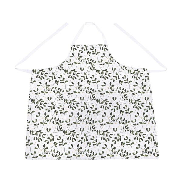 Bombažen predpasnik Santa Likes Mistletoe – Butter Kings