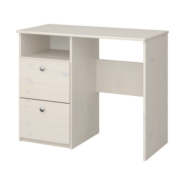 Otroška pisalna miza iz borovega lesa 89x42,5 cm Memphis - Tvilum-image-1