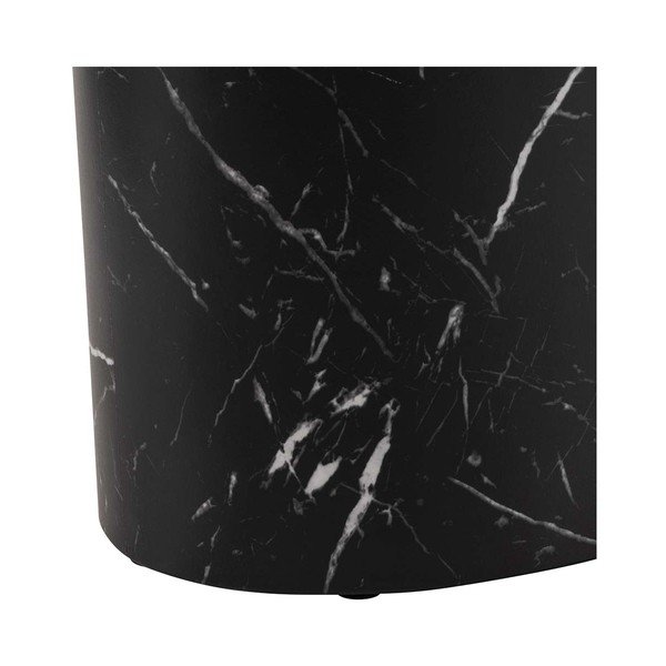 Črne mizice v marmornatem dekorju v kompletu 2 kos 48x33 cm Mice - Actona-image-1