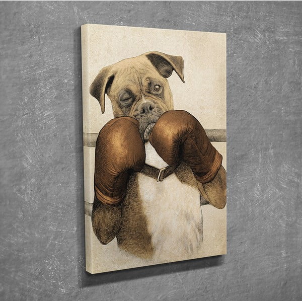 Stenska slika na platnu Boxer, 30 x 40 cm-image-2