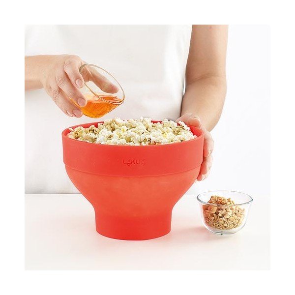 Silikonski model za popcorn, rdeč-image-3