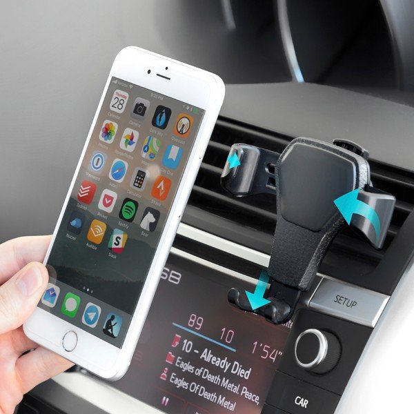 InnovaGoods Gravitacijsko držalo za mobilni telefon-image-3