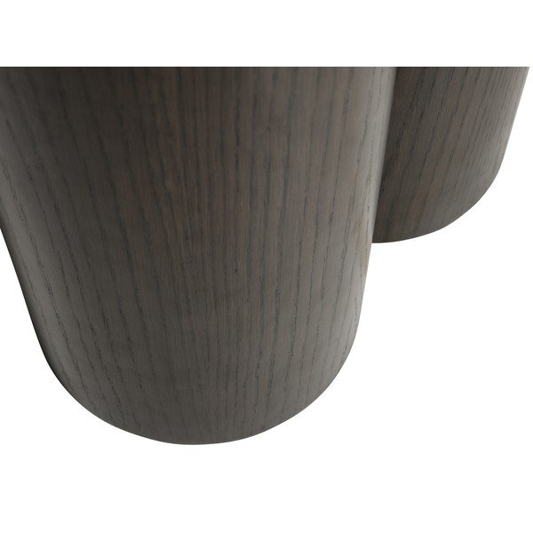 Okrogla stranska mizica z marmorno mizno ploščo ø 45 cm Piazze – Unique Furniture-image-3