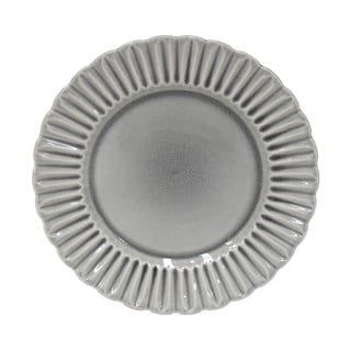 Siv keramičen krožnik Costa Nova Cristal, ⌀ 28 cm