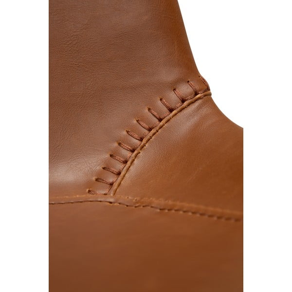 Konjak rjava klop iz umetnega usnja DAN-FORM Denmark Hype-image-1