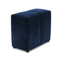 Modro žametno naslonjalo za modularni kavč Rome Velvet - Cosmopolitan Design 