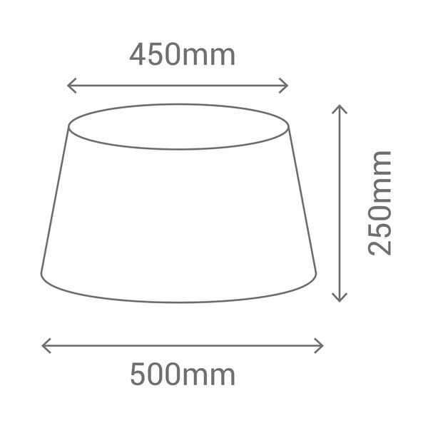 Belo senčilo ø 50 cm – SULION-image-3