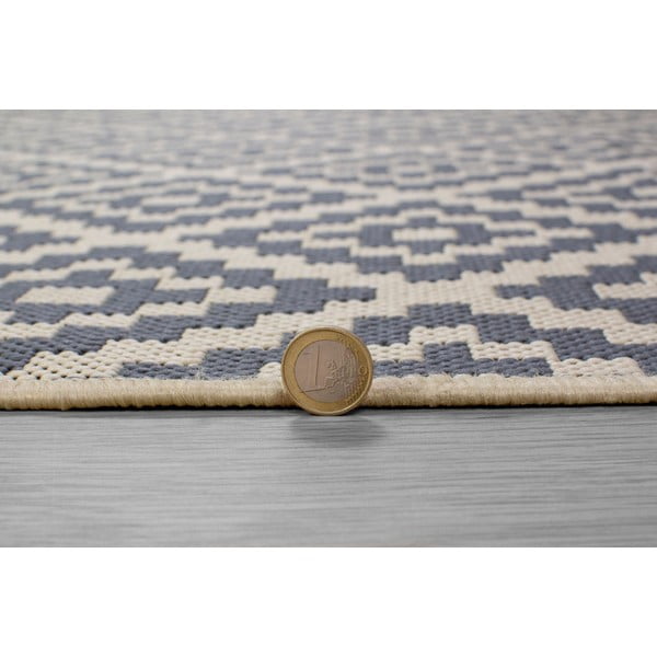 Sivo-bež zunanja preproga 200x200 cm Moretti - Flair Rugs-image-4