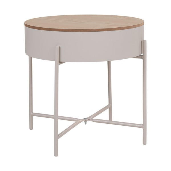 Kovinska okrogla stranska mizica ø 40 cm Sisco – House Nordic