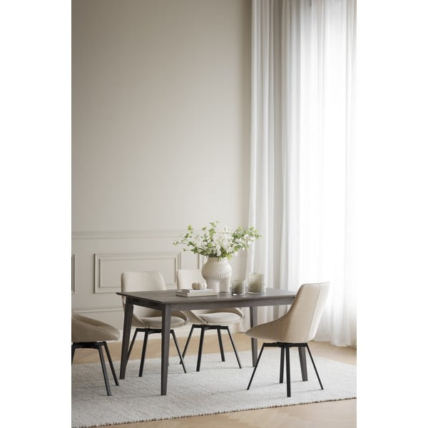 Raztegljiva hrastova jedilna miza 140x90 cm Filippa - Rowico-image-1