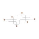 Bel kovinski stenski obešalnik 60,5 cm Metro – PT LIVING