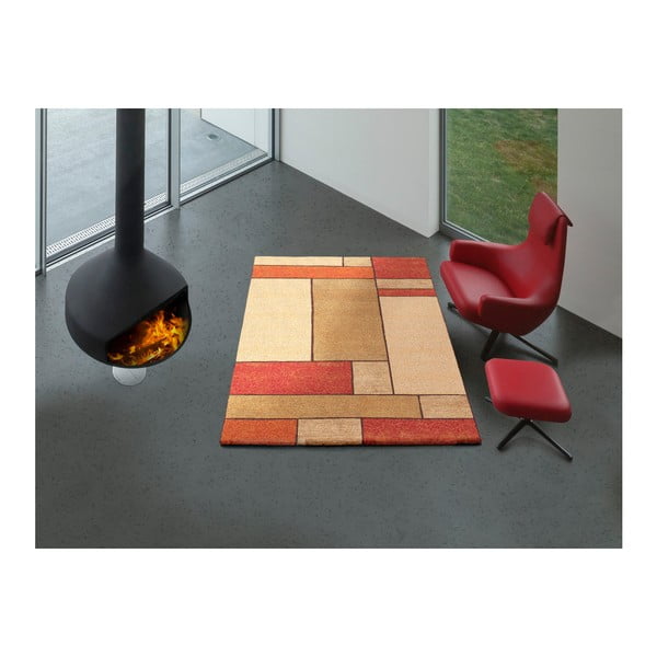 Oranžna preproga Universal Squaro, 133 x 190 cm-image-2