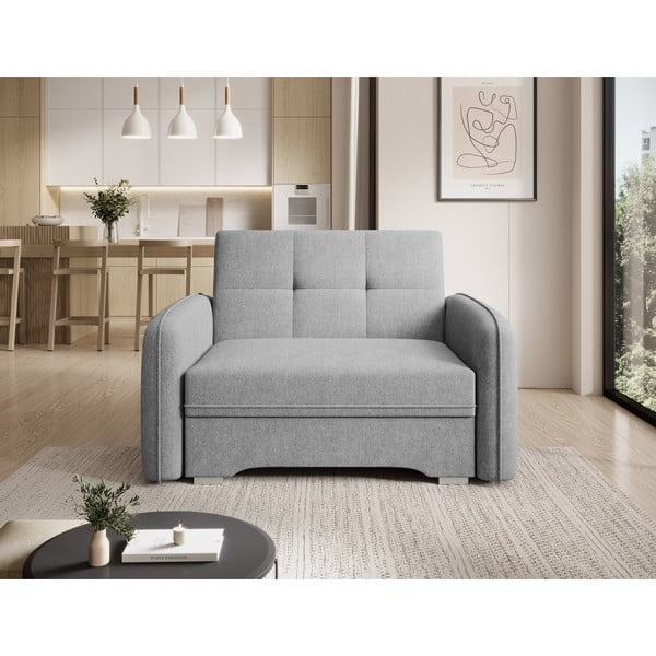 Svetlo siv fotelj Laine – ELTAP-image-1