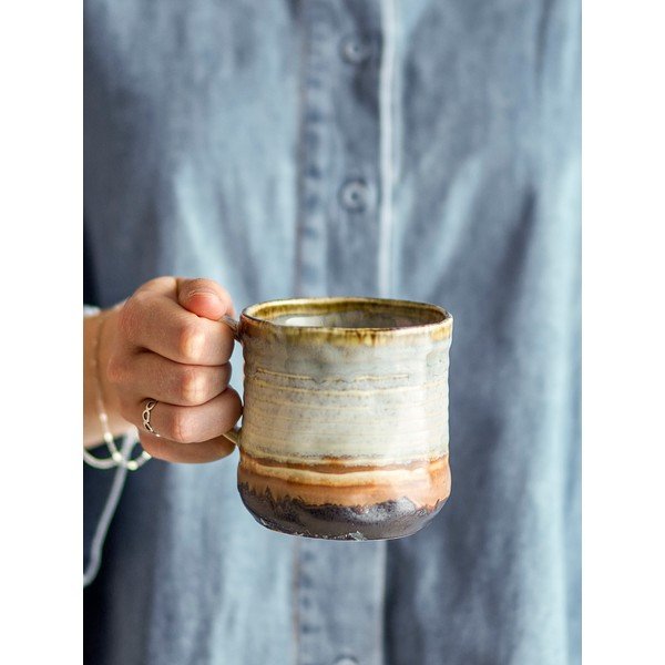 Skodelice v kompletu 4 ks iz kamenine 380 ml Deana – Bloomingville-image-1