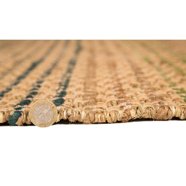 Preproga iz morske trave, jute in bombaža Flair Rugs Modra, 80 x 150 cm-image-3
