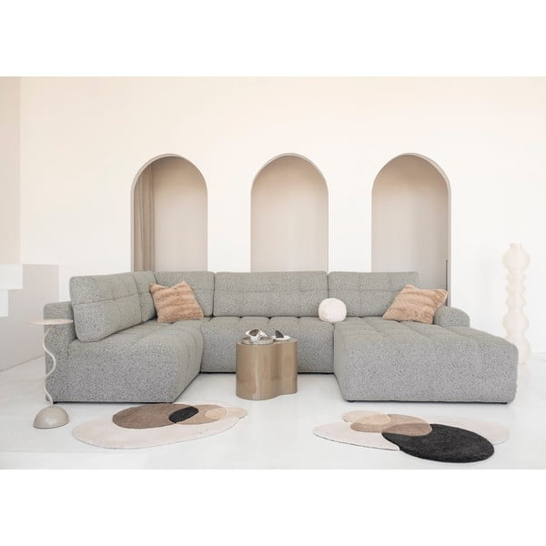 Svetlo rjava raztegljiva kotna sedežna garnitura s prostorom za shranjevanje (levi kot) Lulu – Miuform-image-3