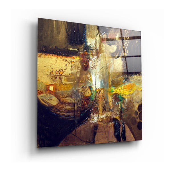 Steklena slika Insigne Complex, 40 x 40 cm