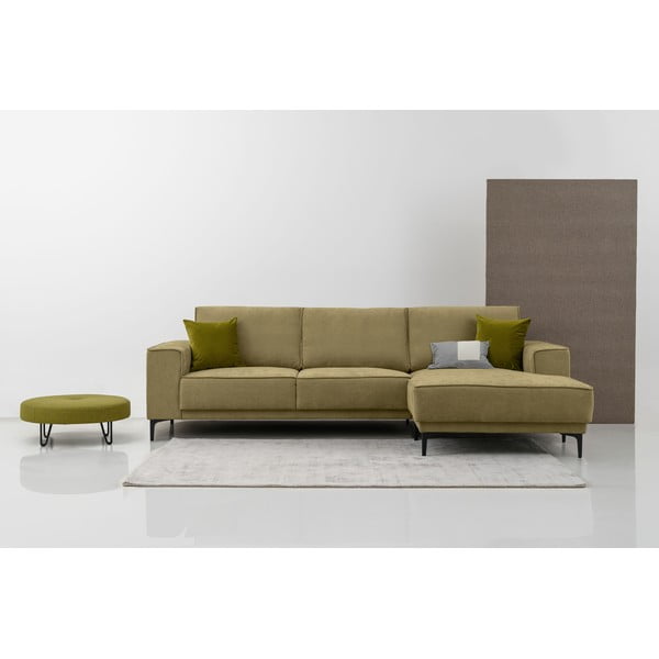 Zelena kotna sedežna garnitura (desni kot) Copenhagen – Scandic-image-1